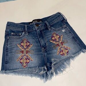 Hollister high rise shorts